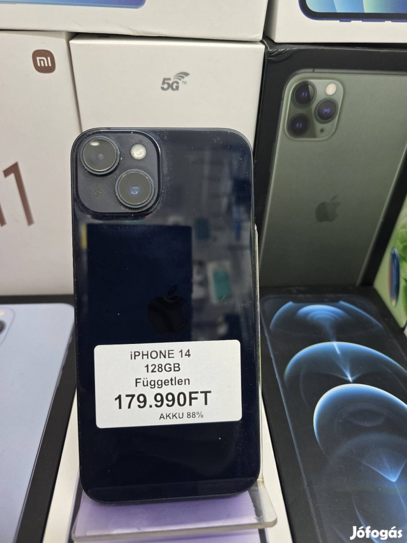 Iphone 14, 128GB, független 