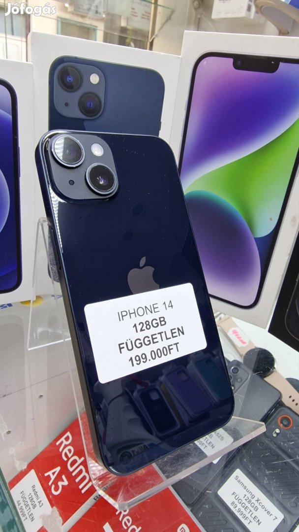 Iphone 14 ,128GB ,újszerű, Független ,Akció 