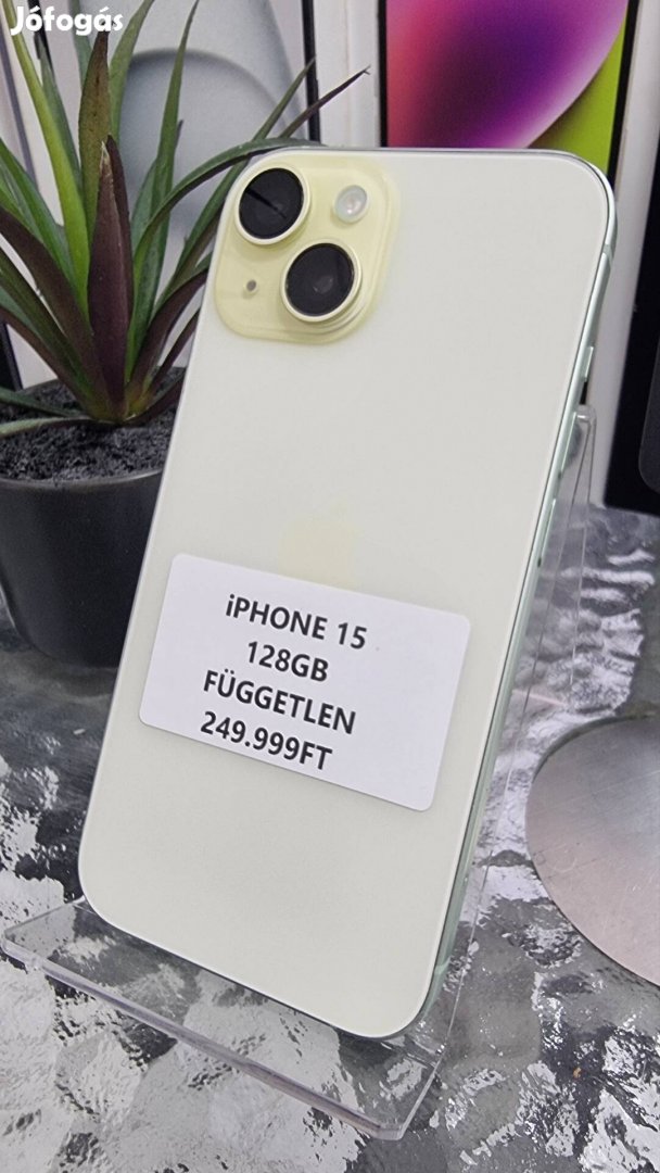 Iphone 15 128GB Fuggetlen Akció 