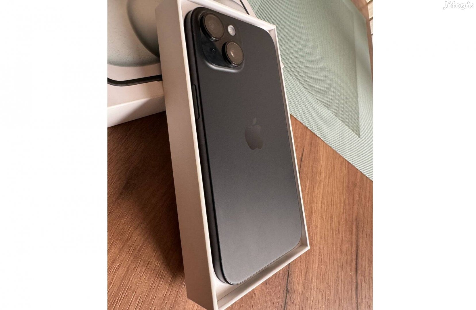 Iphone 15 Plus 128GB Black - 100%-os aksi - Csere is lehet