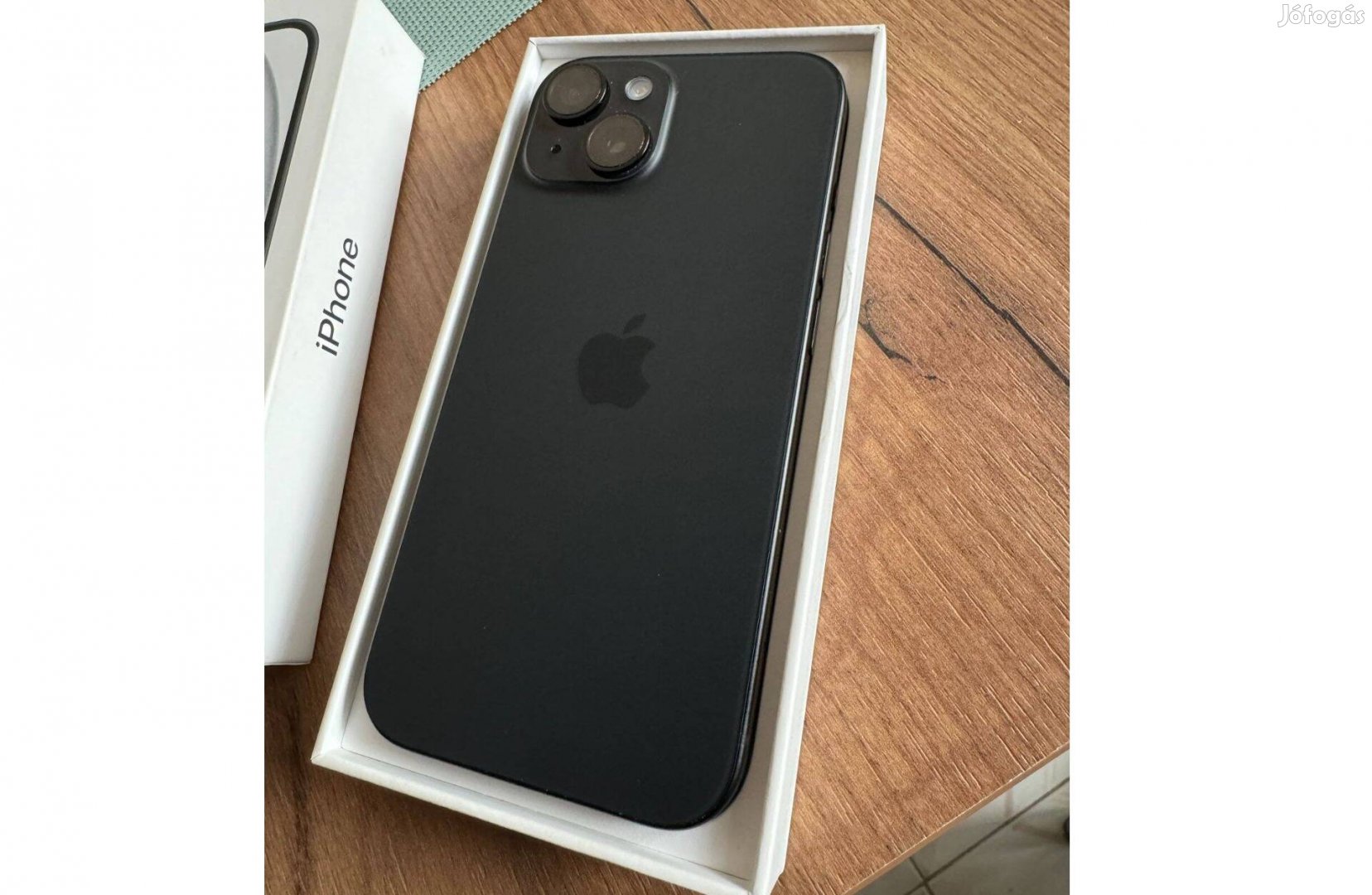 Iphone 15 Plus 128GB Black - 100%-os aksi - Csere is lehet