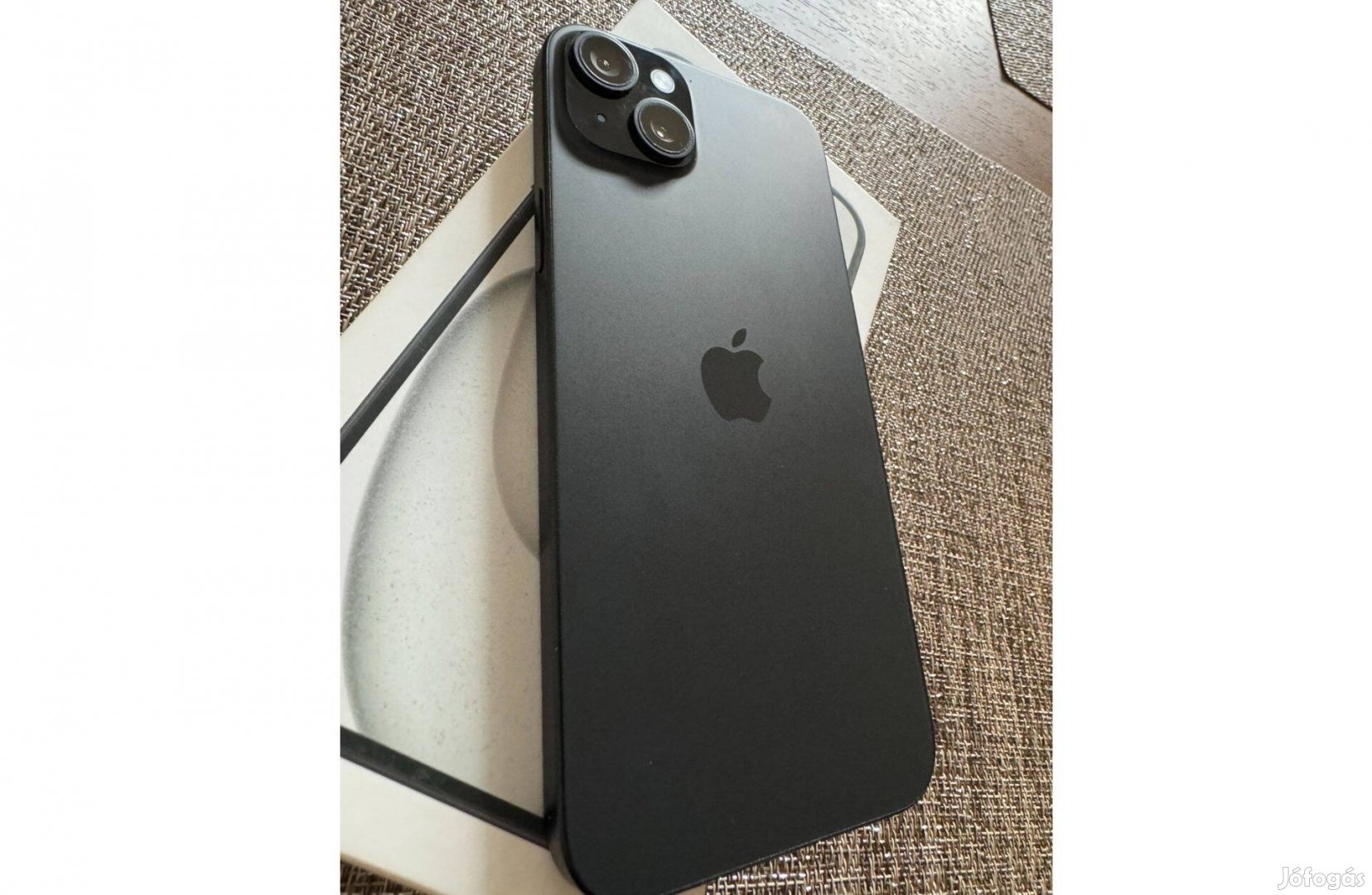 Iphone 15 Plus 128GB Black - szinte új - Csere is lehet