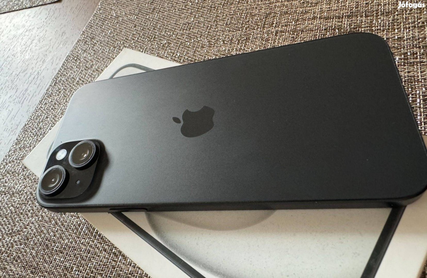 Iphone 15 Plus 128GB Black - szinte új - Csere is lehet