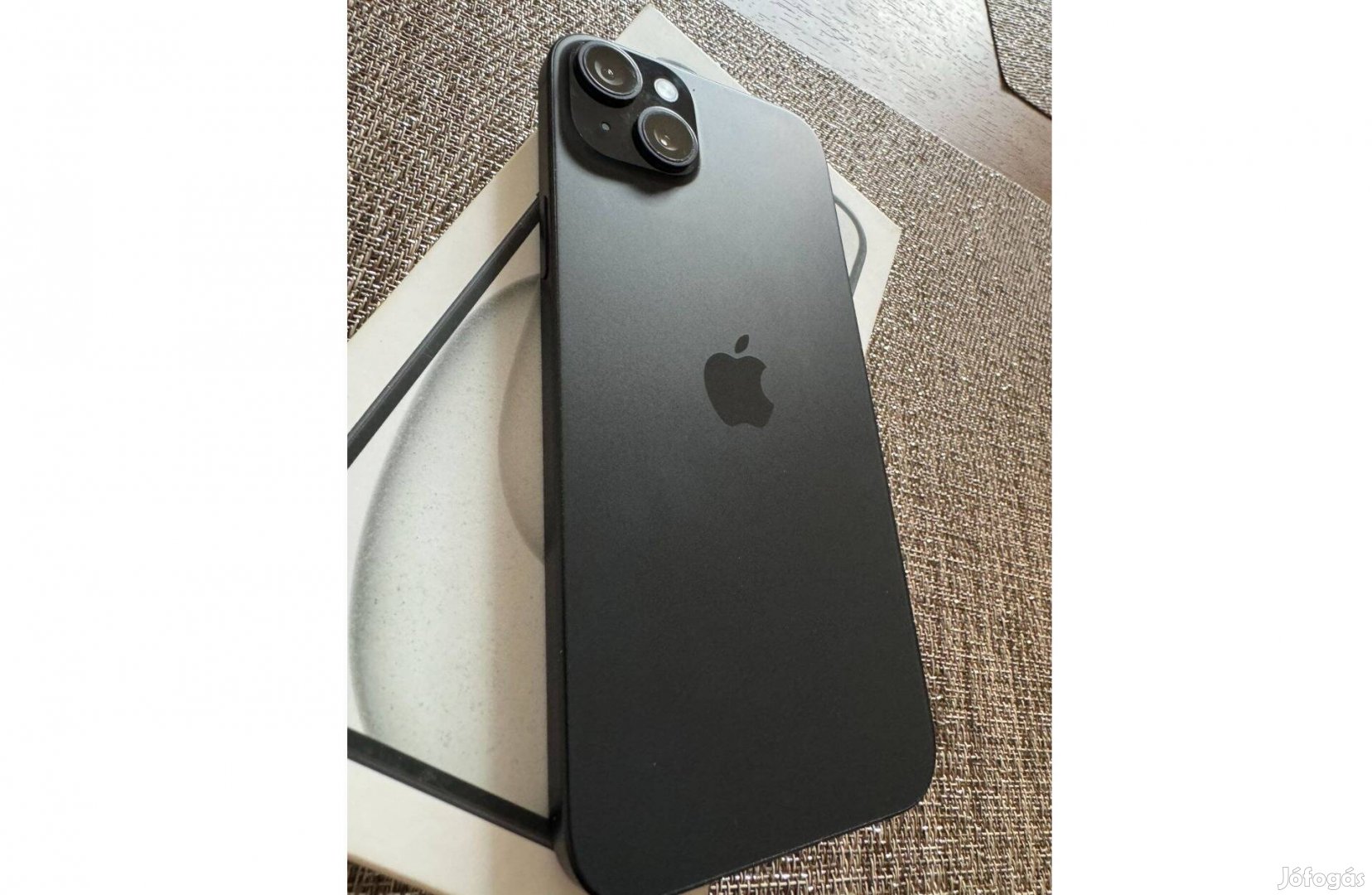 Iphone 15 Plus 128GB Black - szinte új - Csere is lehet