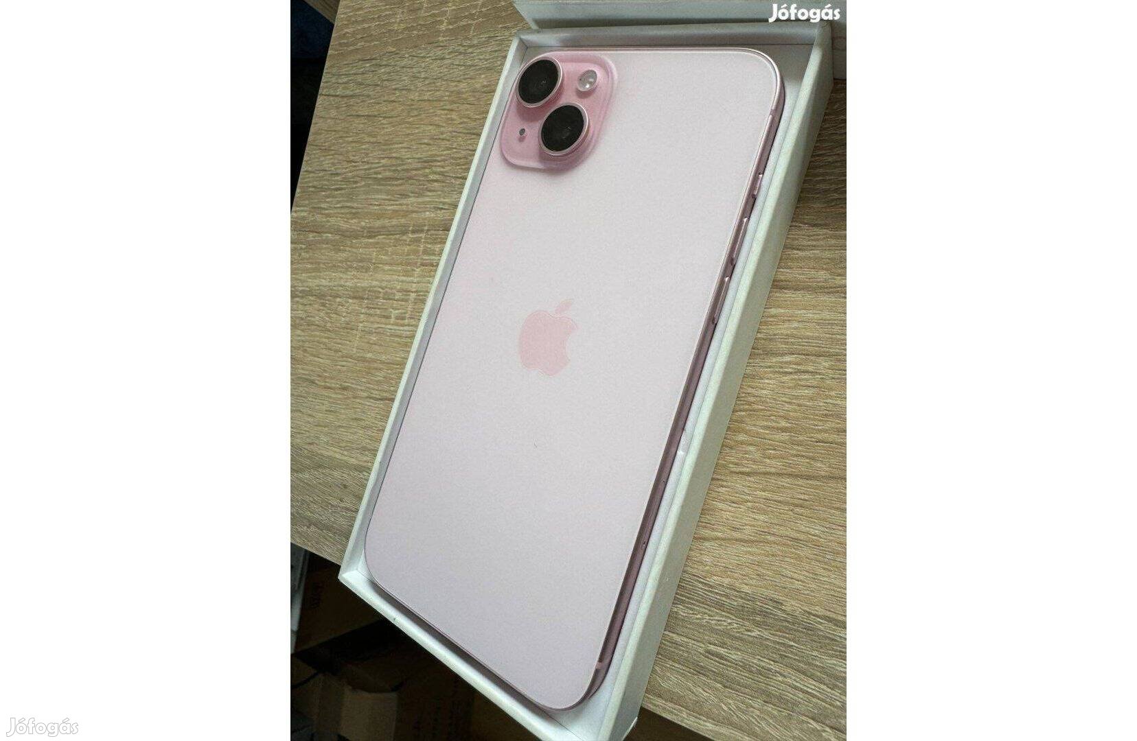 Iphone 15 Plus 128GB Pink Gold - független - Csere is lehet