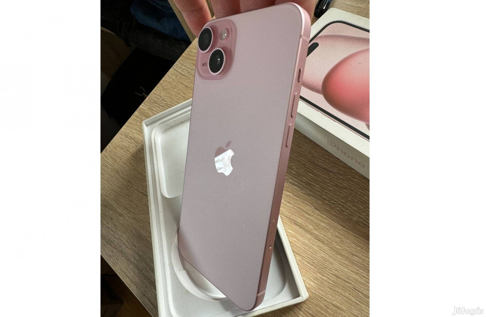 Iphone 15 Plus 128GB Pink Gold - független - Csere is lehet