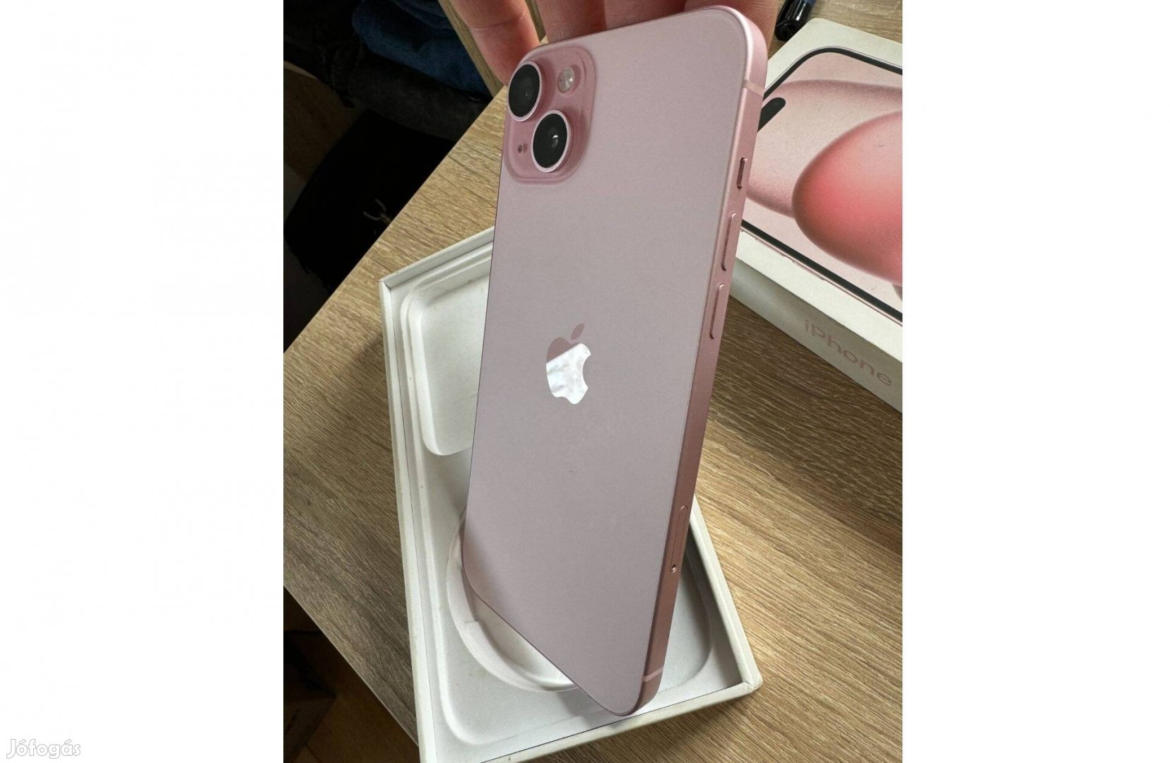 Iphone 15 Plus 128GB Pink Gold - független - Csere is lehet