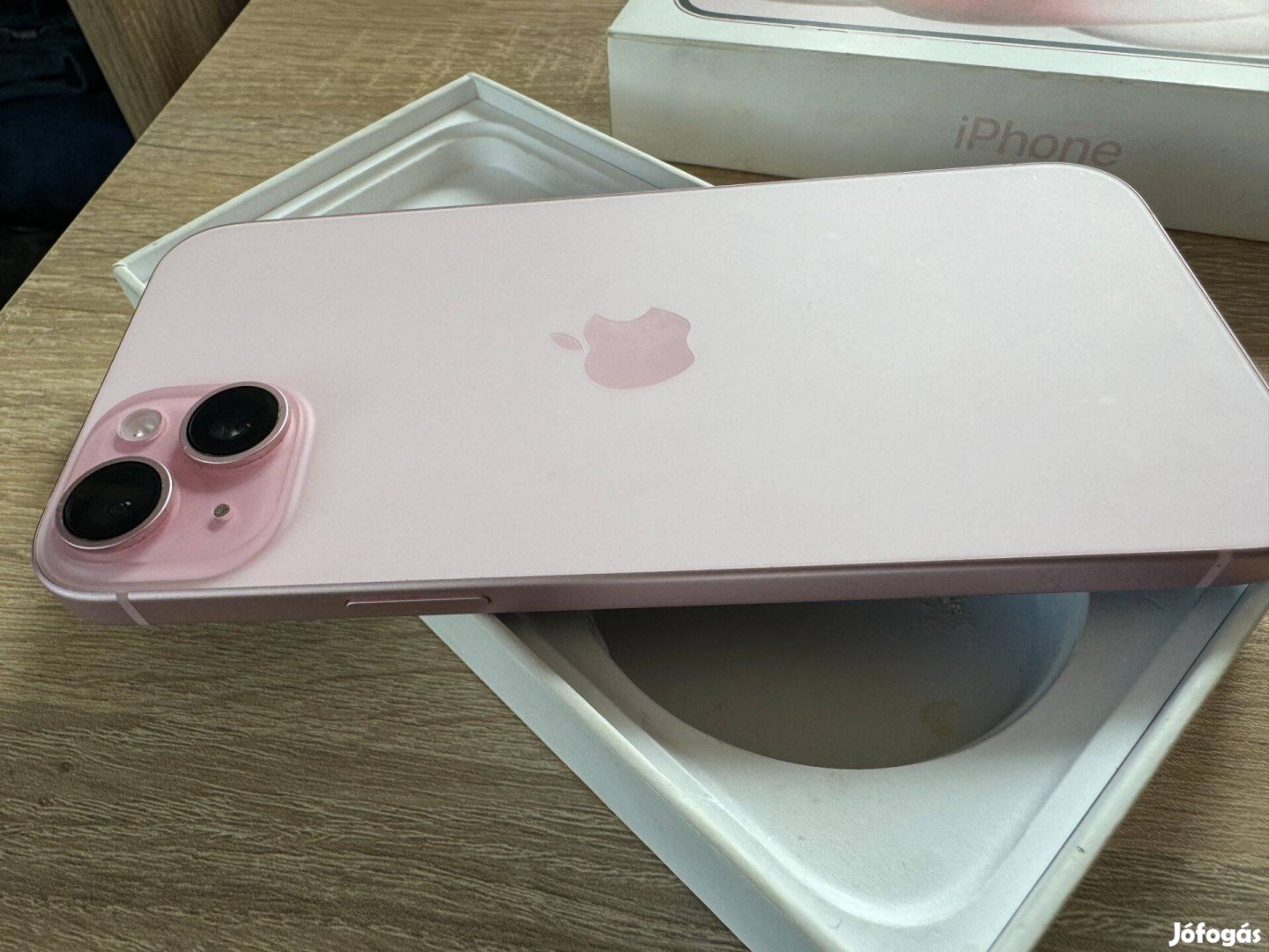 Iphone 15 Plus 128GB Pink Gold - független - Csere is lehet