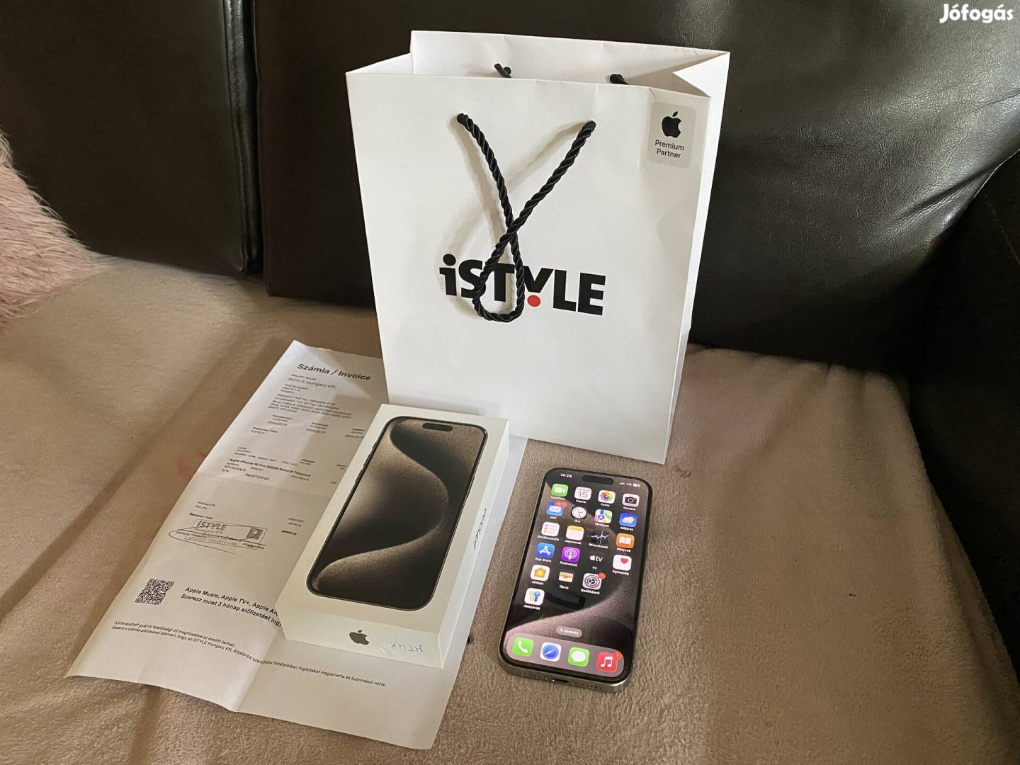Iphone 15 Pro 128 GB Natur Titan
