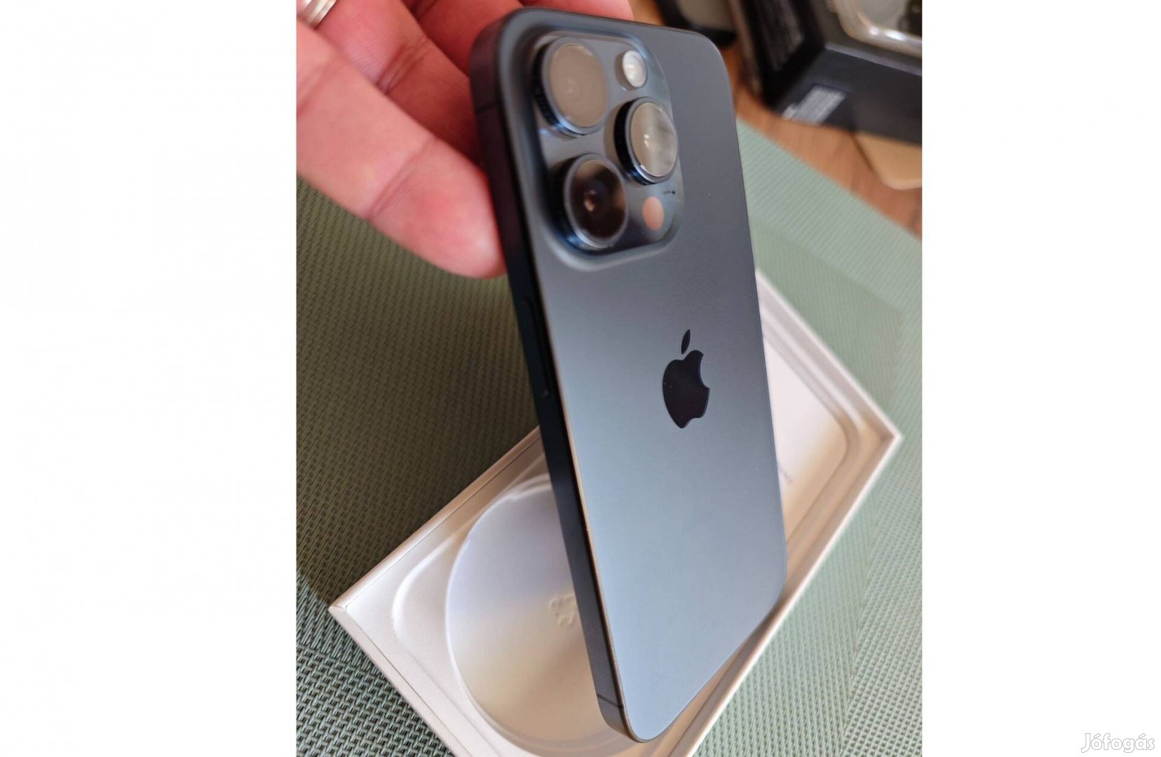 Iphone 15 Pro 256GB Blue Titan - Csere is lehet