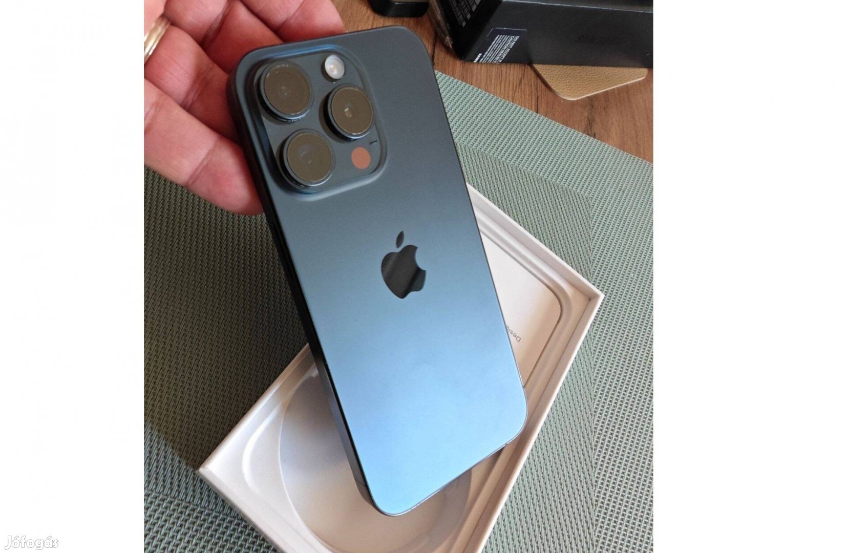 Iphone 15 Pro 256GB Blue Titan - Csere is lehet