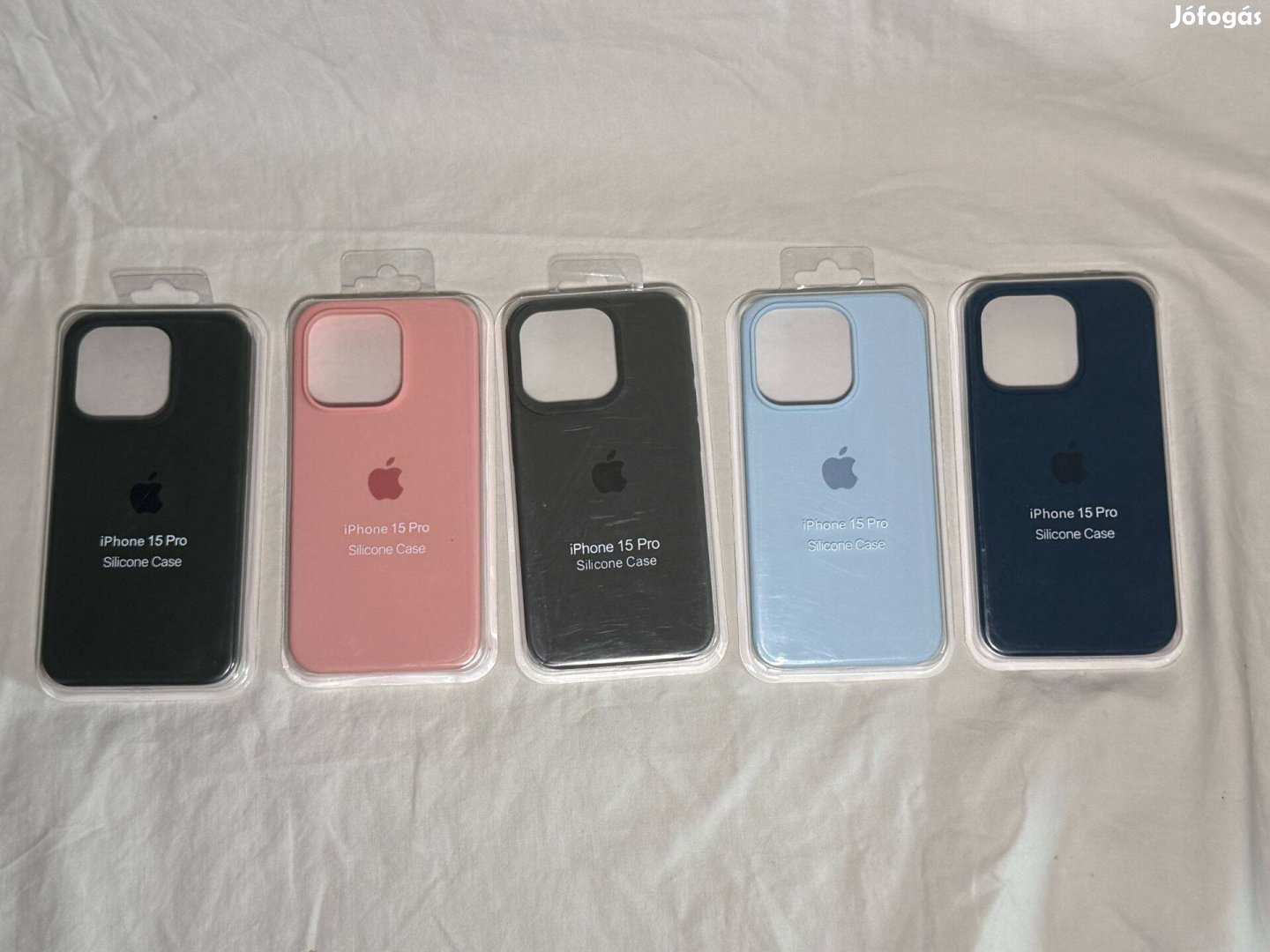 Iphone 15 Pro 5 darab szilikon tok egyben 5000 forint