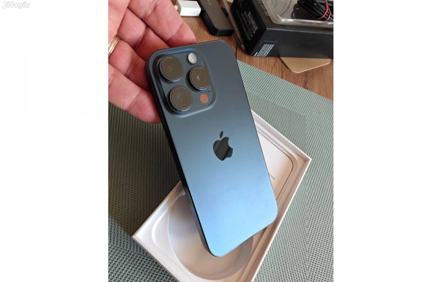 Iphone 15 Pro Max 256GB Titanium Blue - Független - Csere is lehet