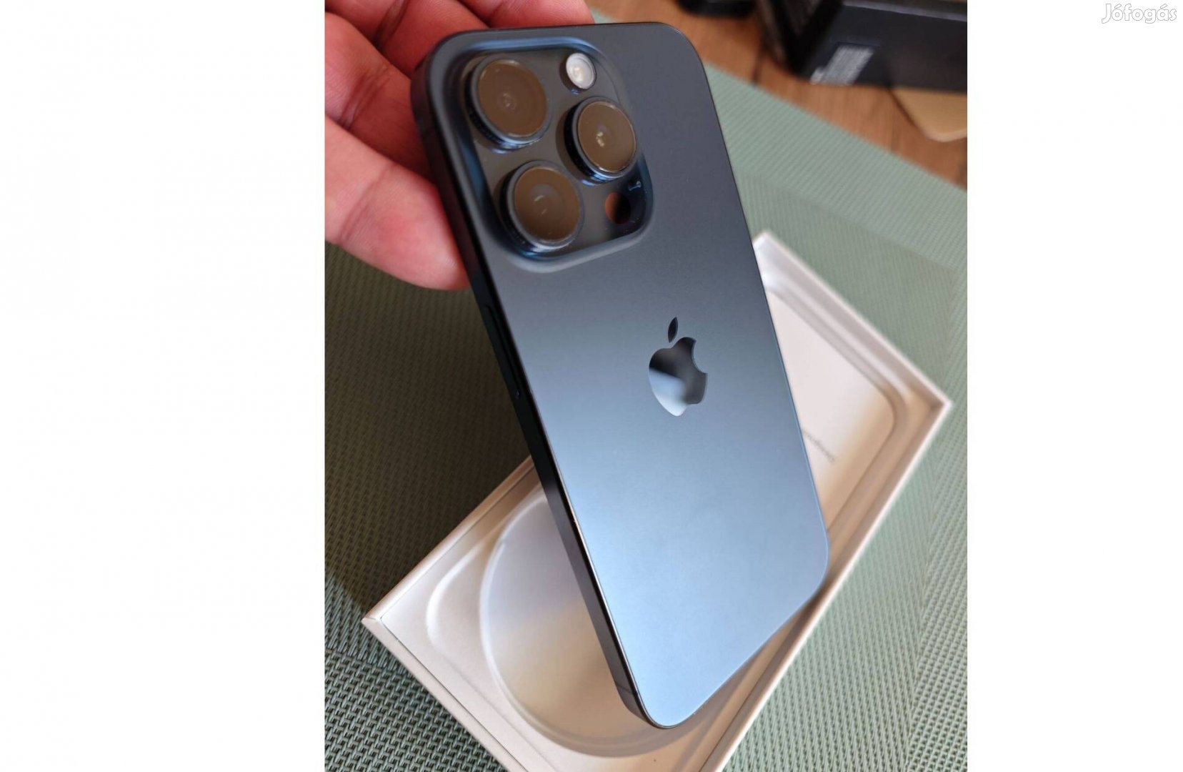 Iphone 15 Pro Max 256GB Titanium Blue - Független - Csere is lehet