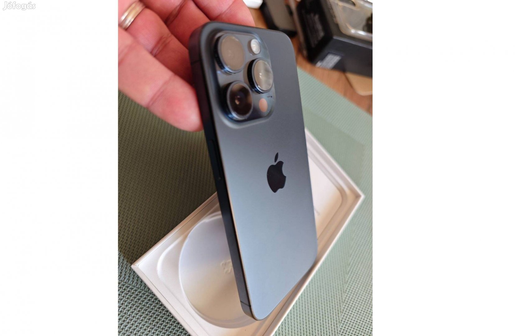 Iphone 15 Pro Max 256GB Titanium Blue - Független - Csere is lehet