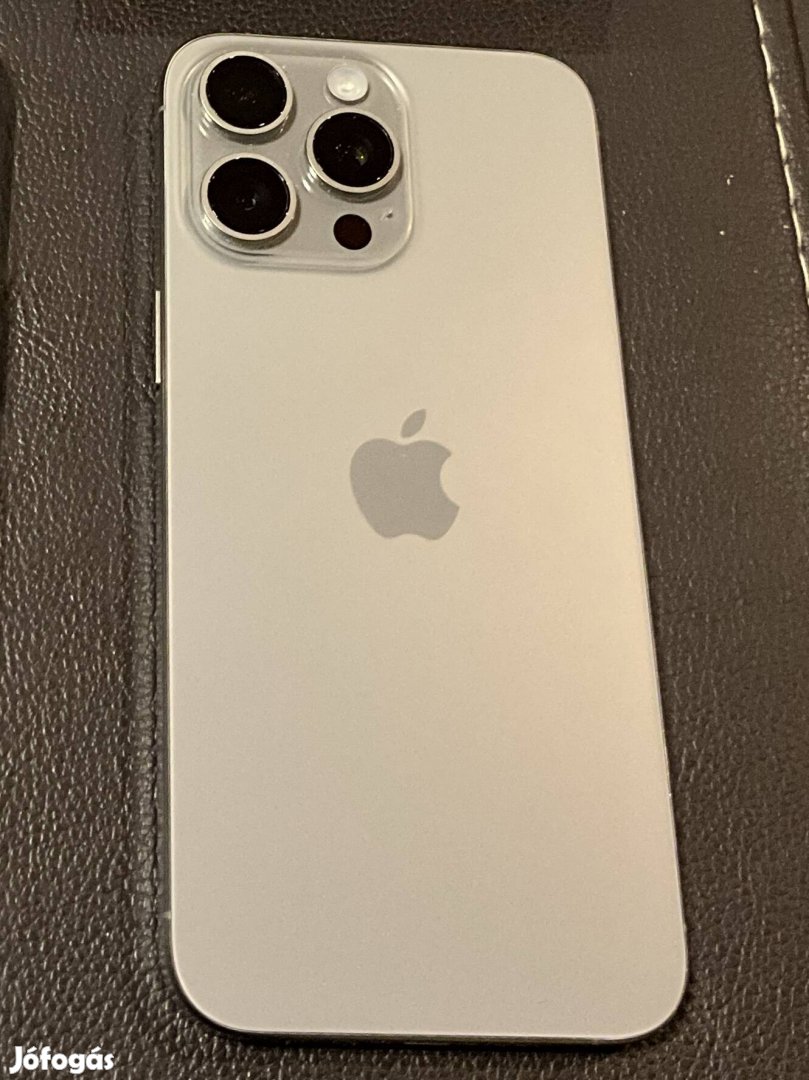 Iphone 15 Pro Max 512GB 2 év garanciával eladó