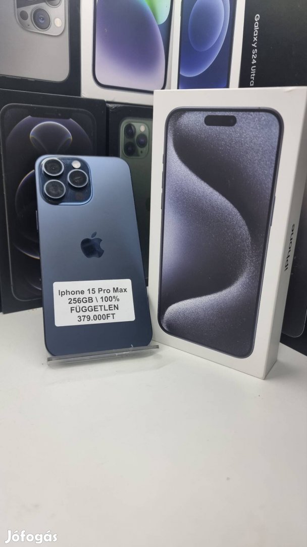 Iphone 15 Pro max, 256GB, Független 