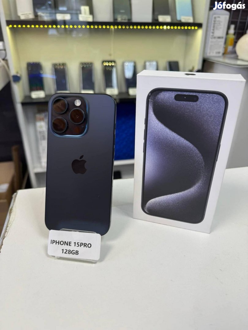 Iphone 15 pro 128gb blue titan