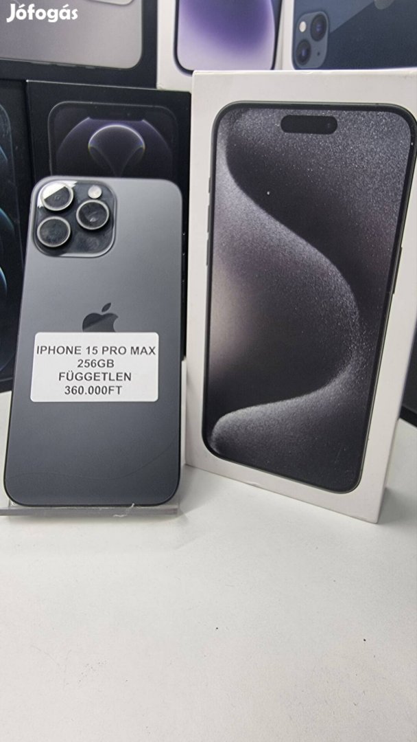 Iphone 15 pro max, 256GB, Független 