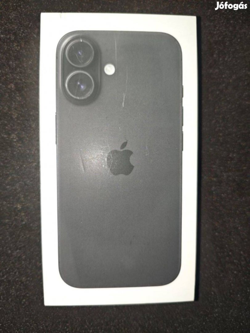 Iphone 16 128GB Black Kártyafüggetlen Korrekt Áron Eladó ! ! !