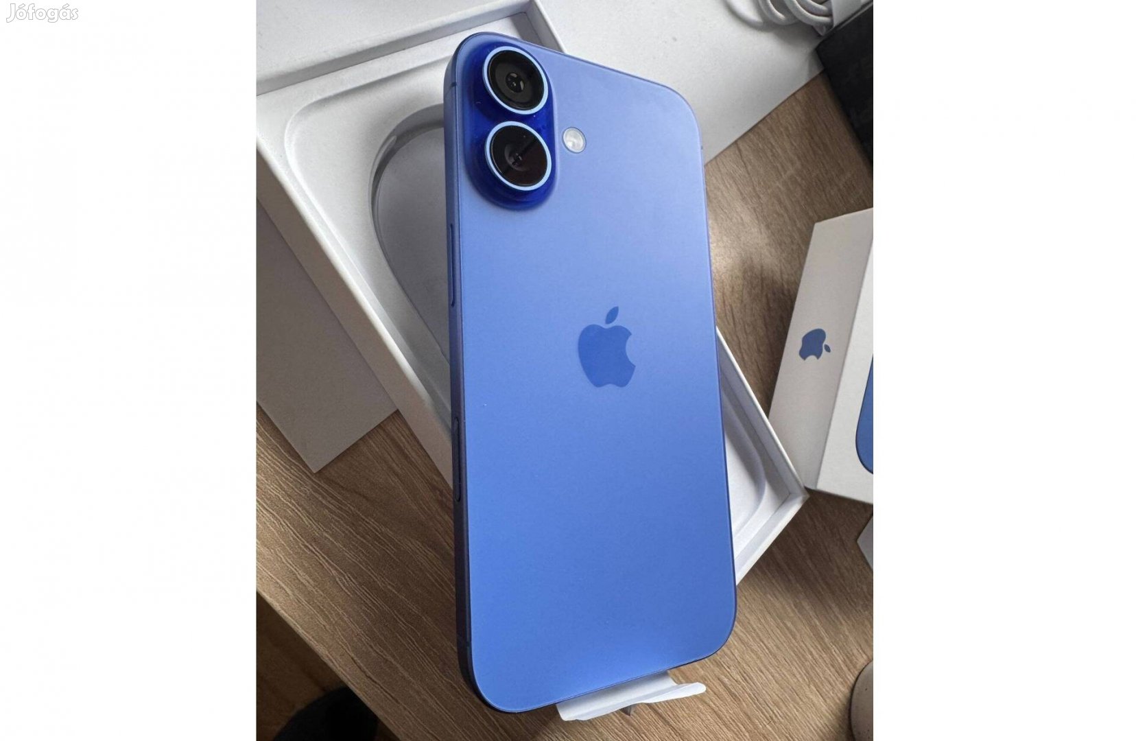 Iphone 16 128GB Blue - Vadonatúj - független - Csere is lehet