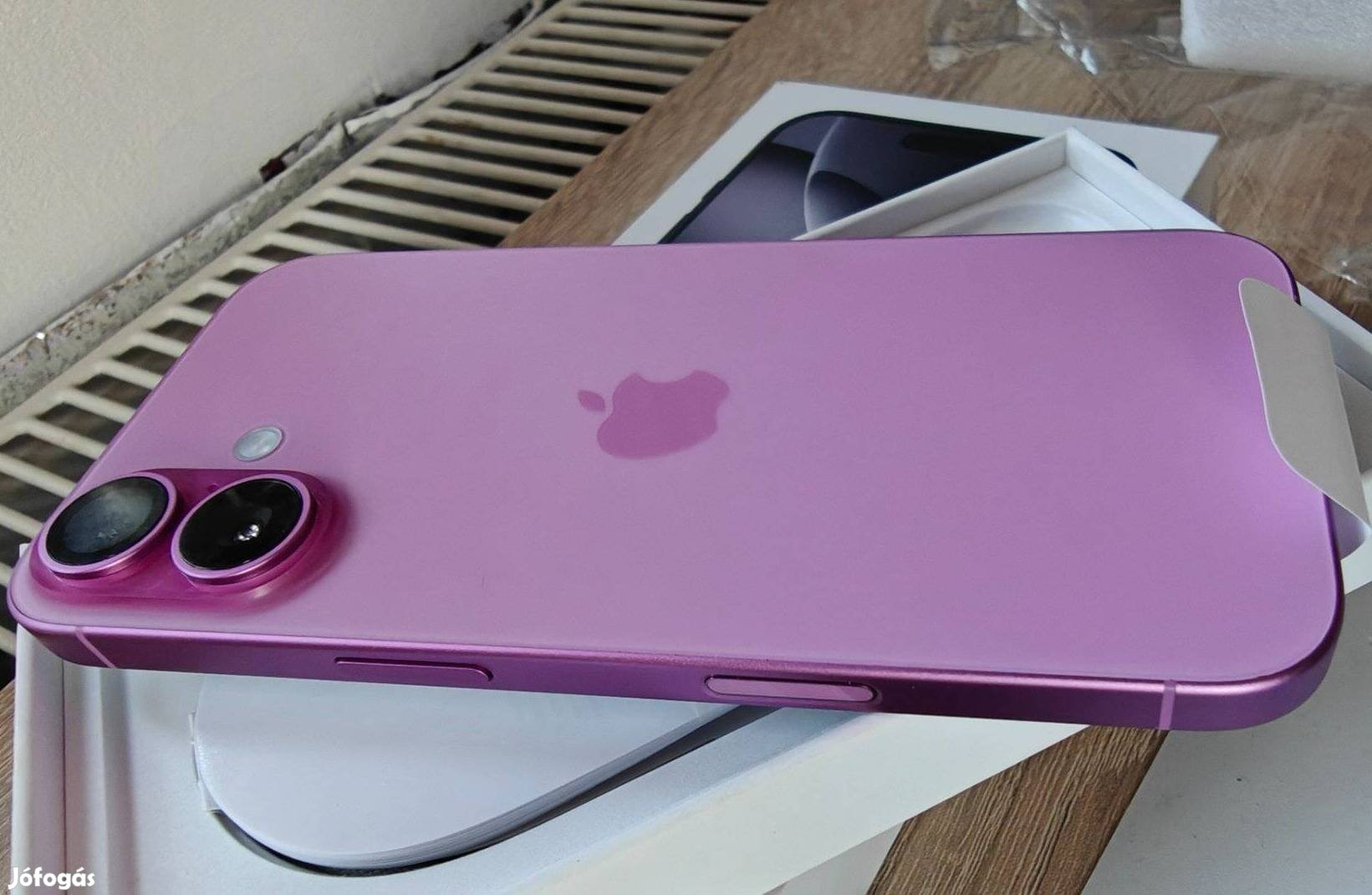 Iphone 16 128GB Pink Titanium - Vadonatúj - független - Csere is lehet