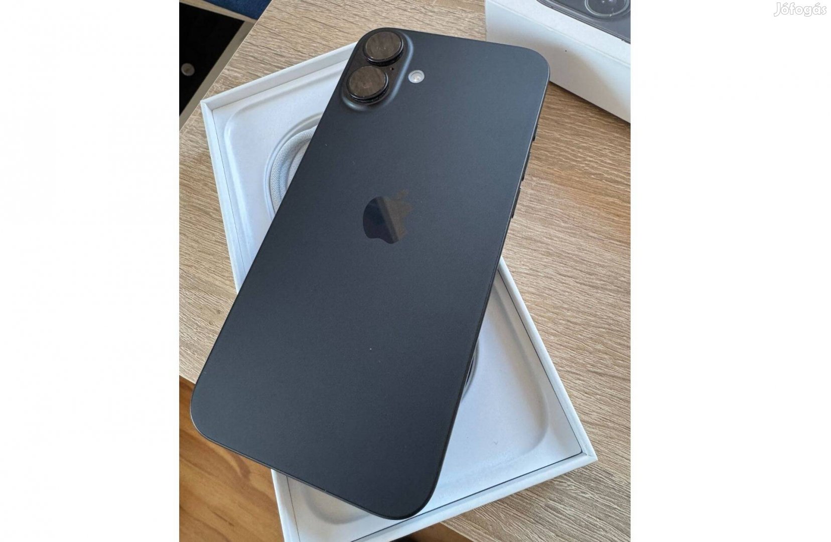 Iphone 16 256GB Black - Vadonatúj - független - Csere is lehet