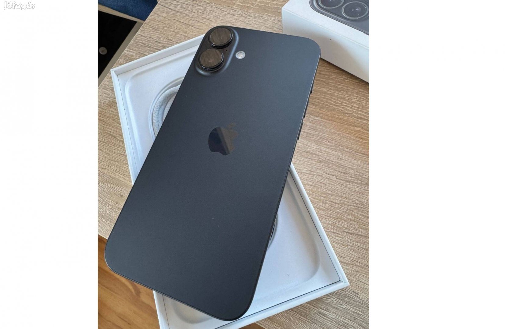 Iphone 16 256GB Black - Vadonatúj - független - Csere is lehet