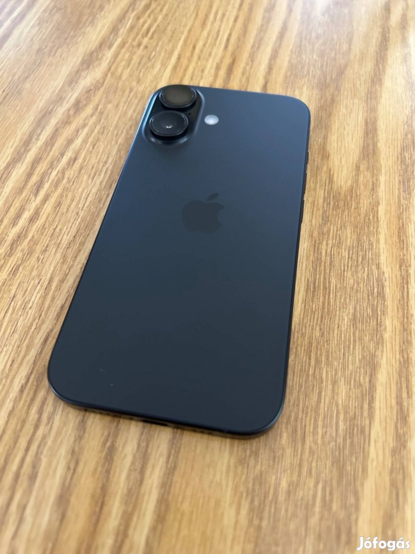 Iphone 16 256GB black series új bontatlan gyári kártya független eladó