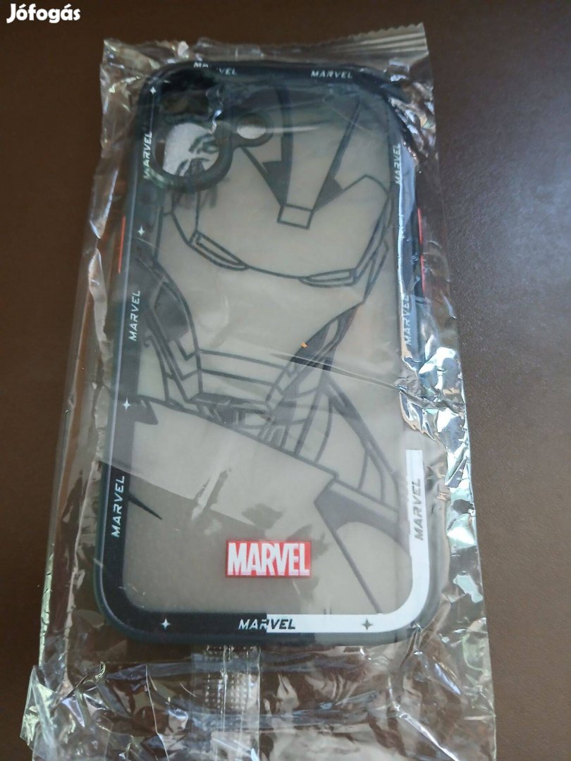 Iphone 16 Marvel Iron Man Apple iphone16 szilikon tok új telefontok