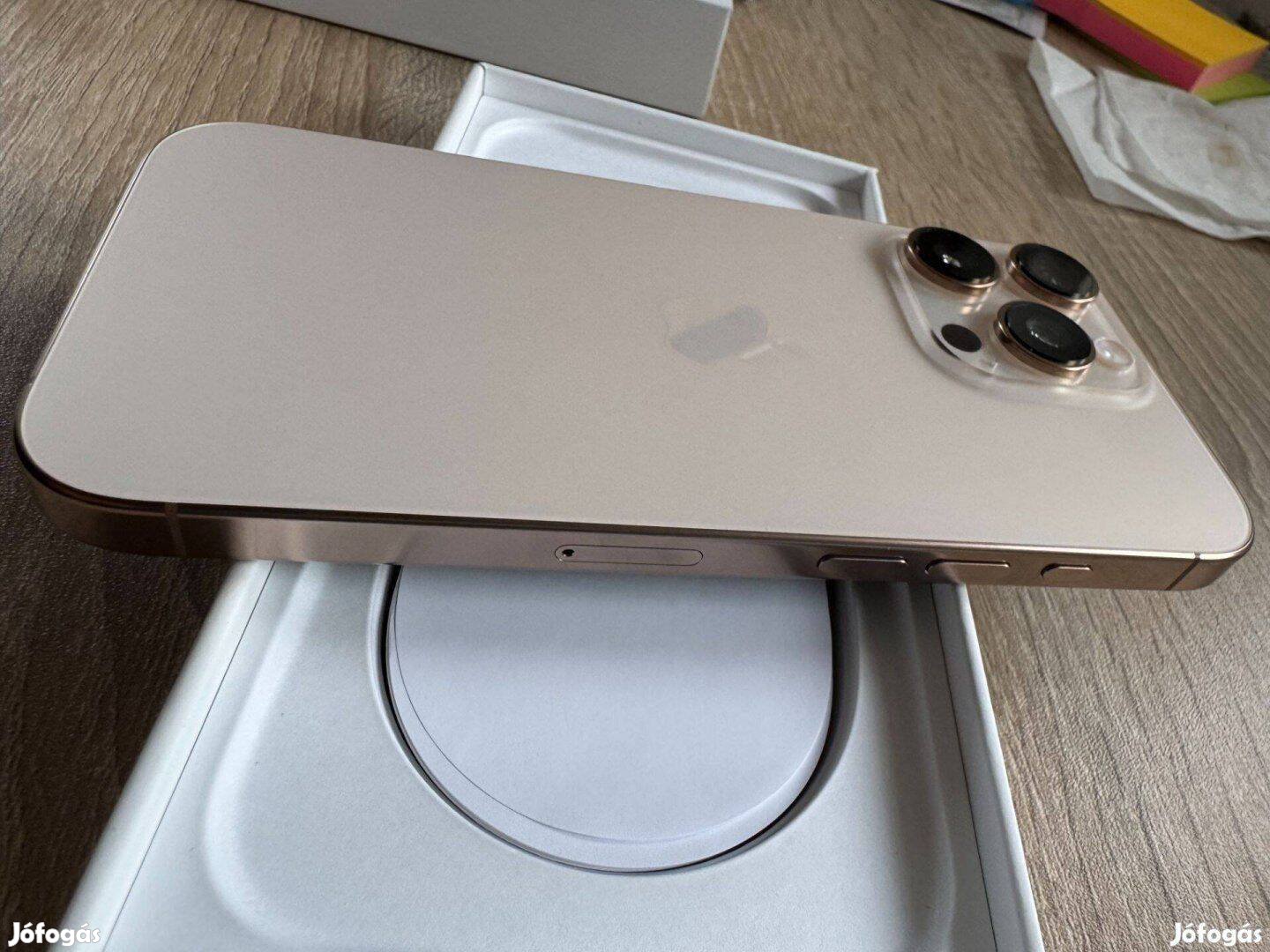 Iphone 16 Pro 256GB Desert - szép állapot - Csere is lehet