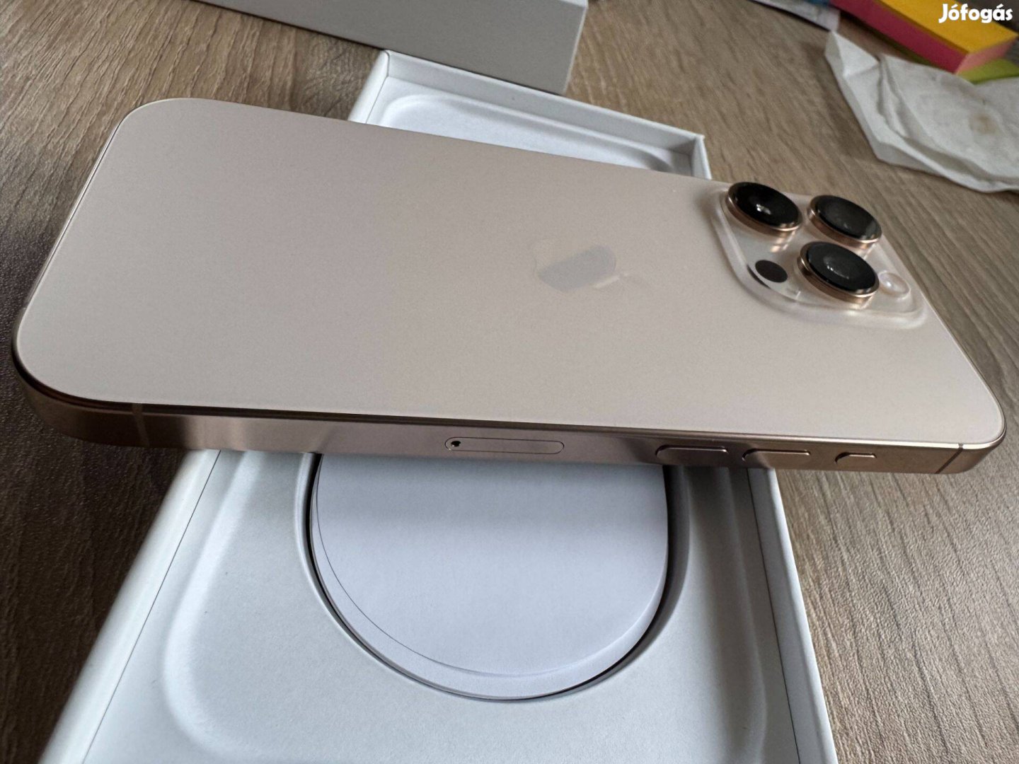 Iphone 16 Pro Max 256GB Desert Titan - Független - Csere is lehet