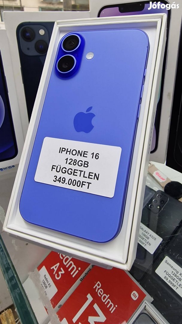 Iphone 16, 128GB  ,Független, Akció 