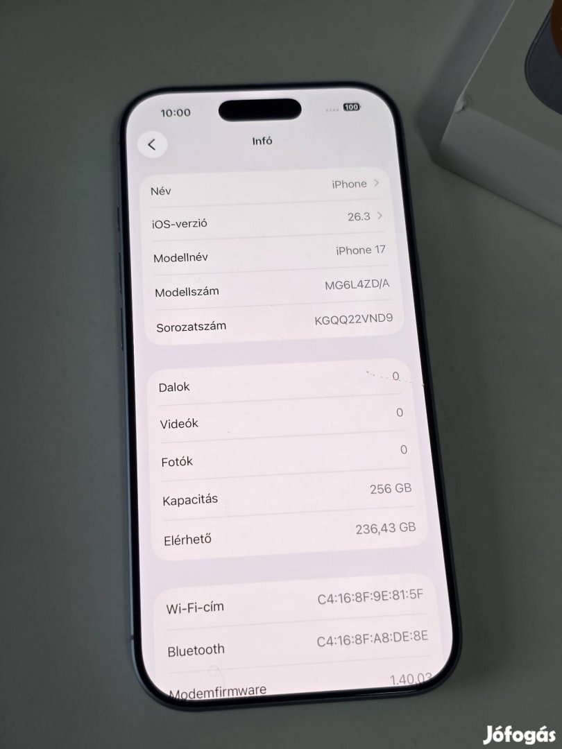 Iphone 17 256GB Mist