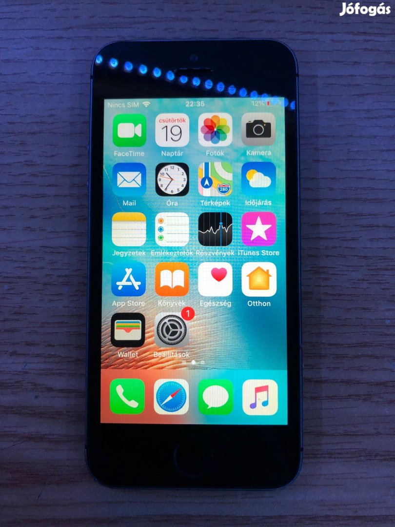 Iphone 5S | 32GB | iOS 12.5.5 | Fekete | Akku: 87%