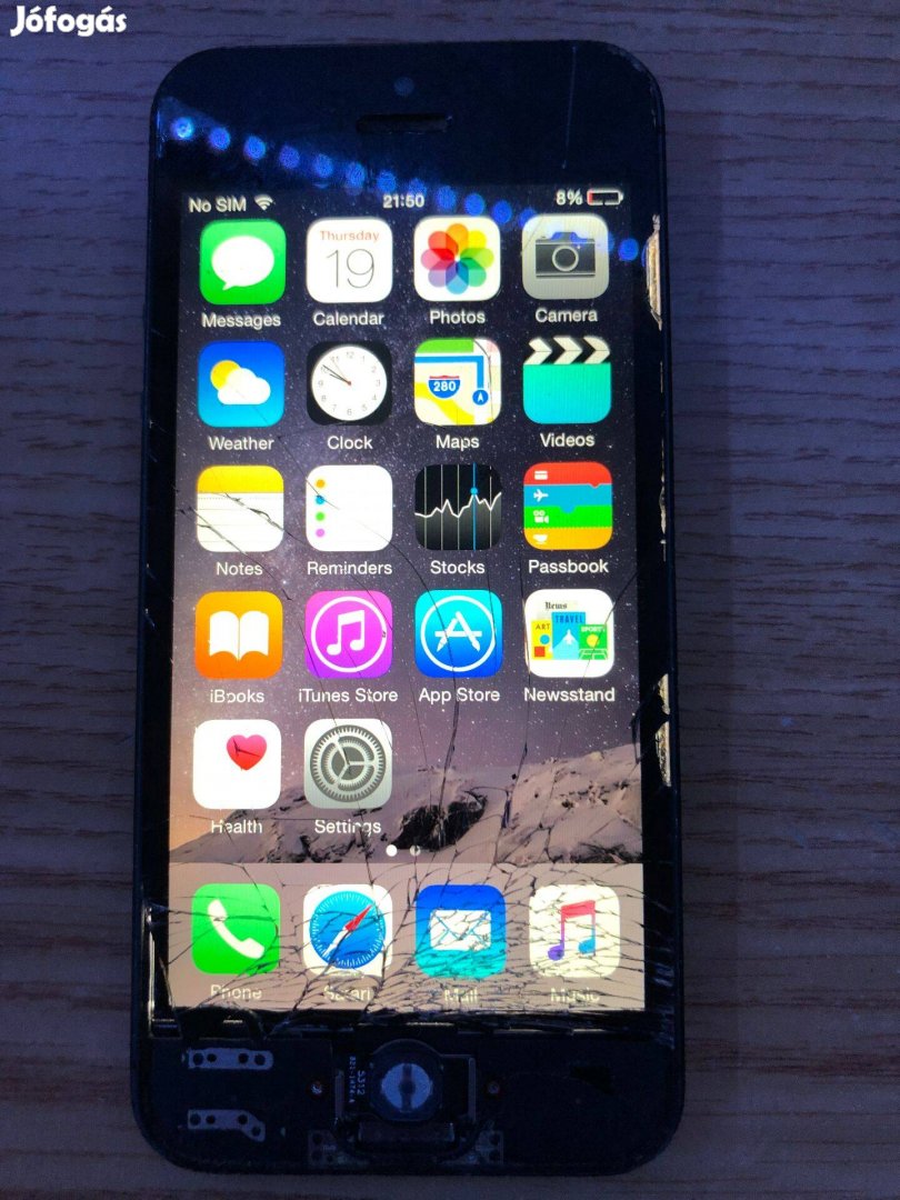 Iphone 5 törött | iOS 8