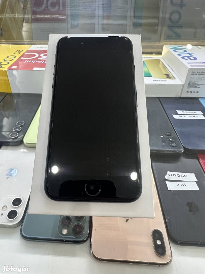 Iphone 7 Black, 128GB Gyárilag kártyafüggetlen 