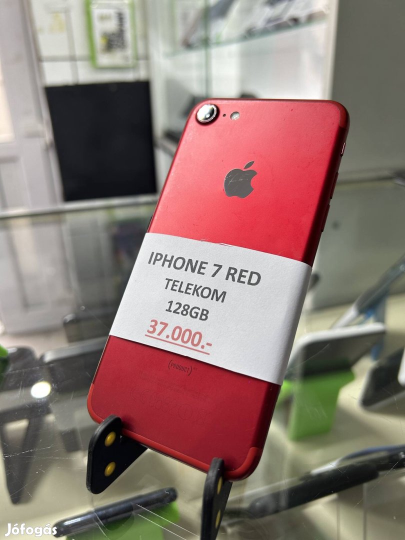 Iphone 7 Red 128GB Telekom Függő 