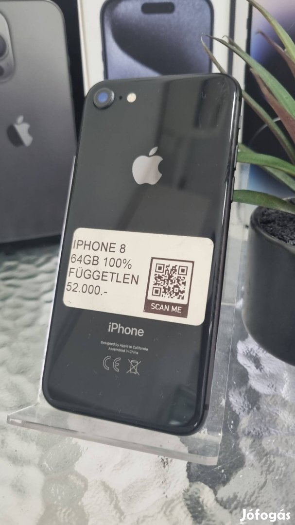 Iphone 8 64GB Aksi 100% Fuggetlen Akció 