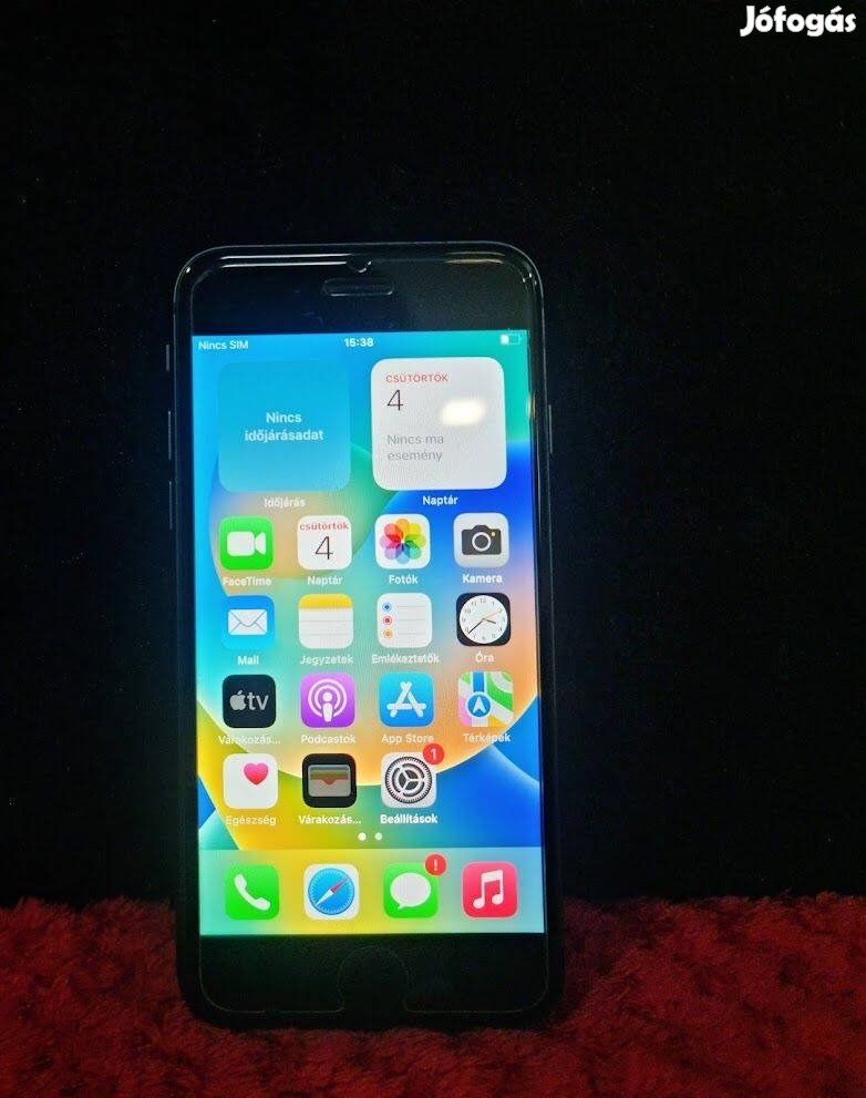 Iphone 8 Space Grey 64 GB, Kártyafügétlen,Szép állapotban,1 hónap gara