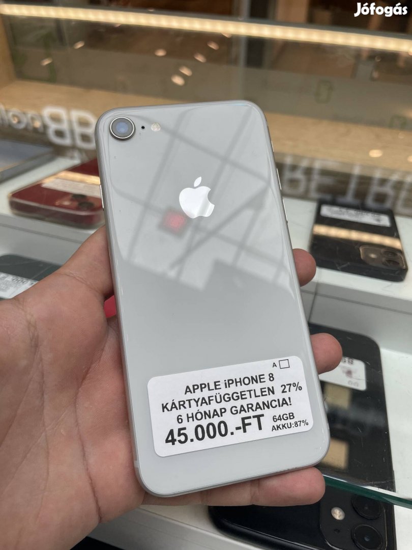 Iphone 8 (6 hónap garancia)