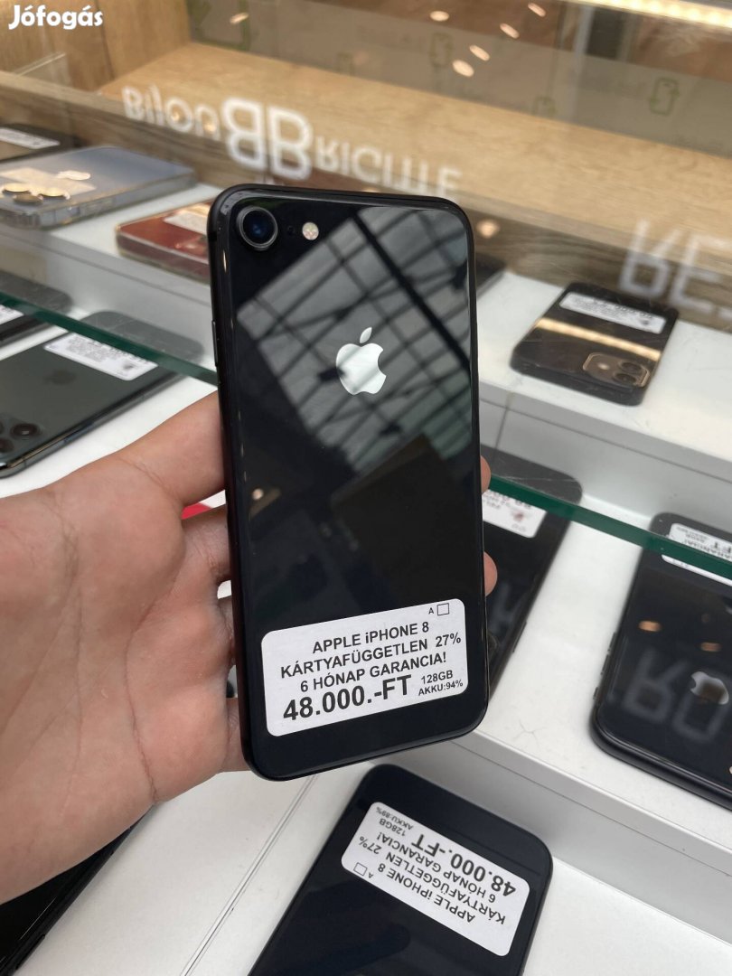 Iphone 8 (6 hónap garancia)