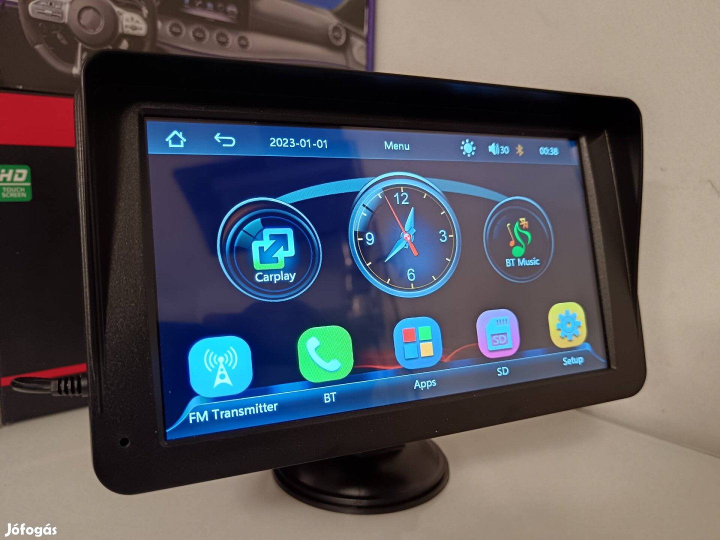 Iphone Carplay / Android autó 7 colos autós multimédia Wifi GPS 