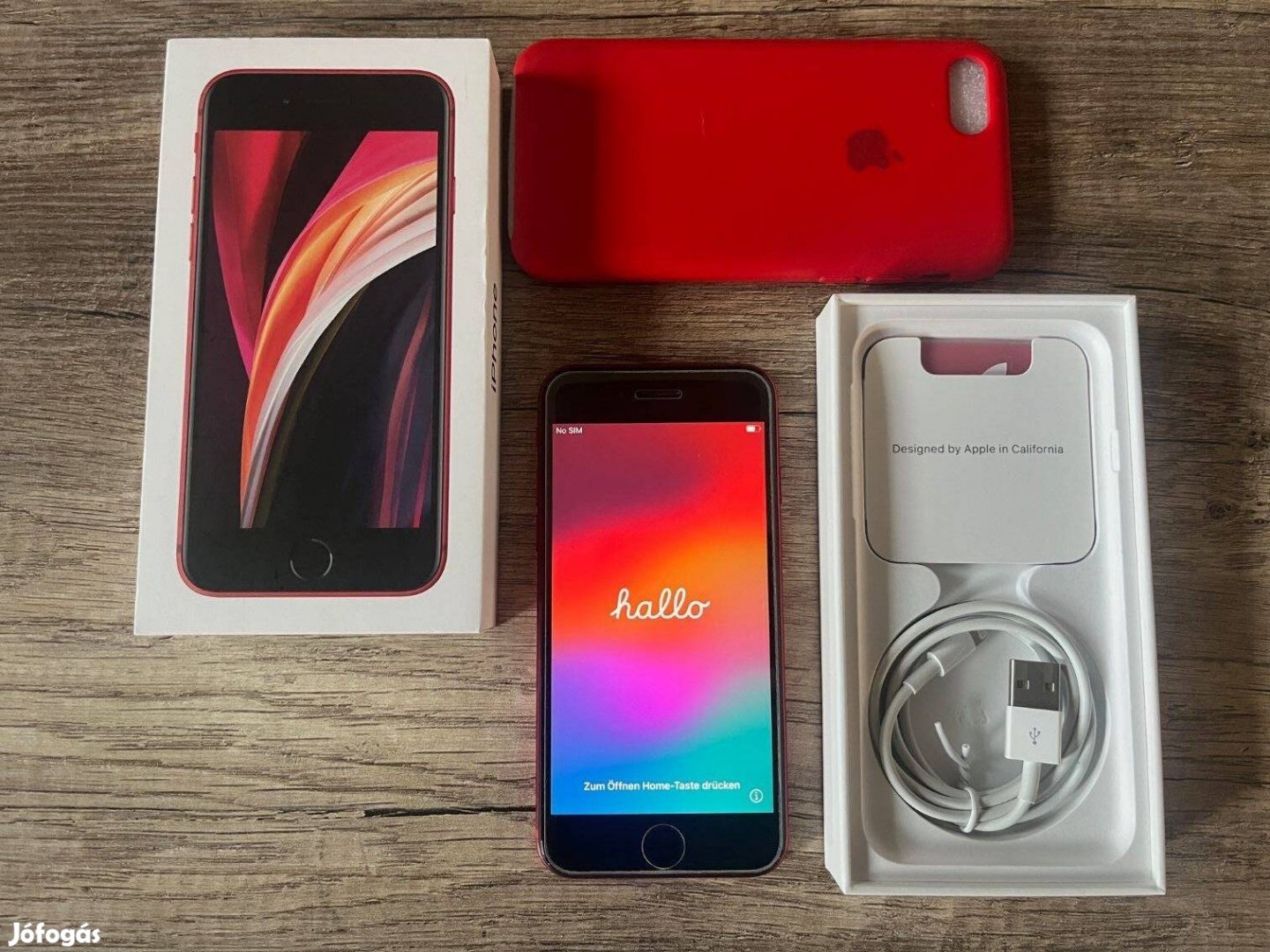 Iphone SE2 64GB karcmentes, kártya független RED modell+ajándékok