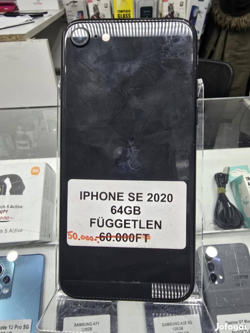 Iphone SE 2020, 64GB, Független, Akció, +Garancia 