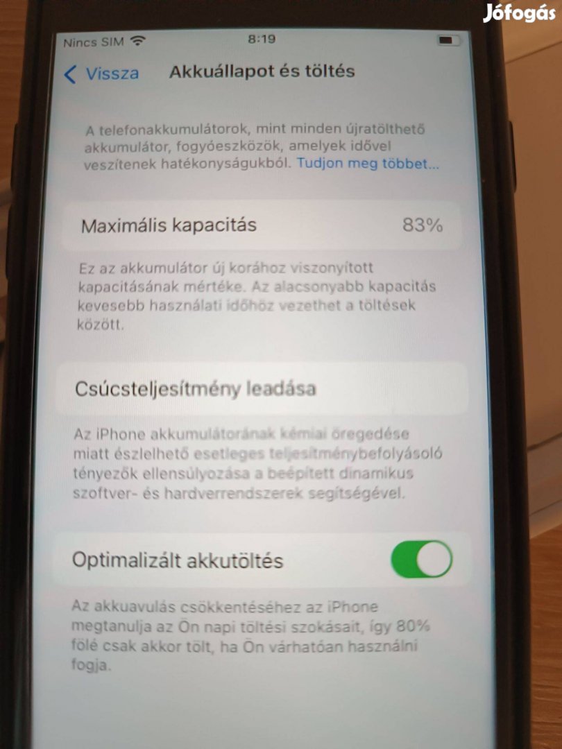 Iphone SE 64gb fehér