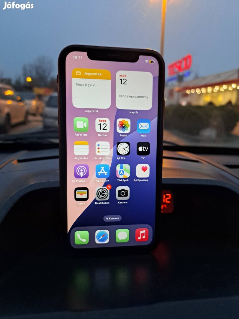 Iphone XR Red Product Független+Hibátlan+Újszerű 