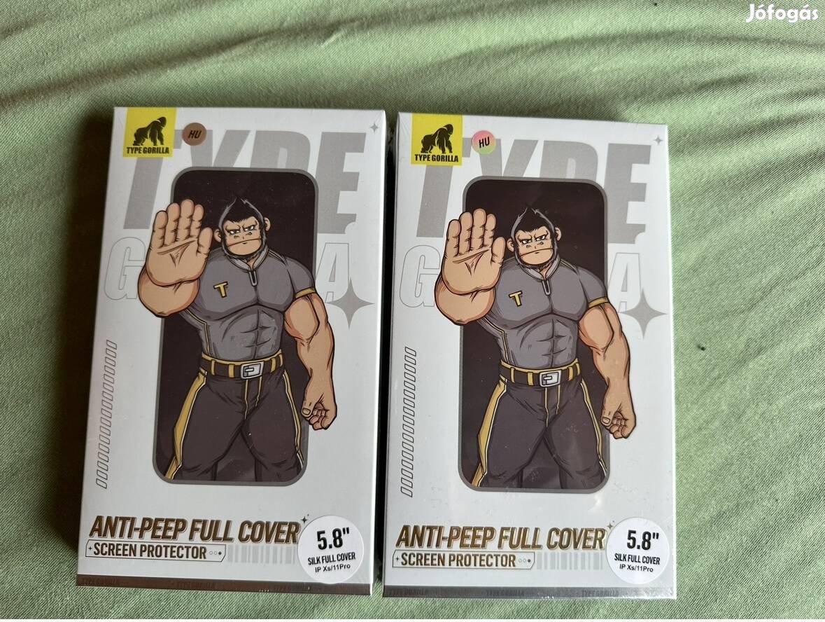 Iphone XS/11pro anti- static üvegfólia, új