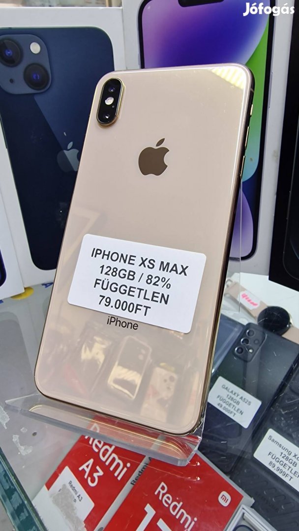 Iphone XS Max, újszerű, 128GB, Független, Akció 