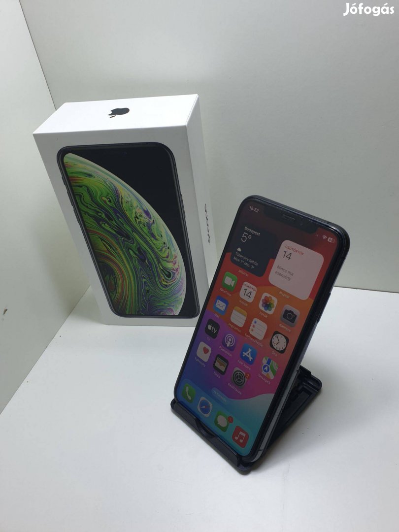 Iphone XS kártyafüggetlen új akksival garanciával eladó